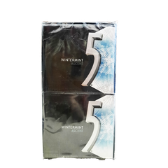 5 Gum Sugar Free Chewing Gum, Wintermint Ascent, 15 Sticks, 10ct