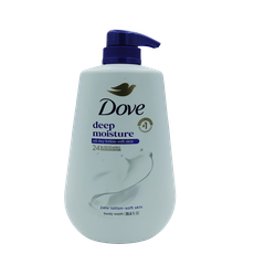 Dove Body Wash Deep Moisture with Pump 30.6 OZ