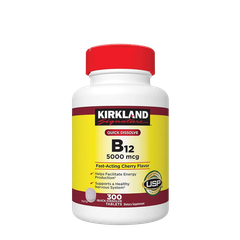 Kirkland Signature Quick Dissolve B-12 5000 mcg (300 Viên)