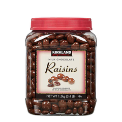KS Milk choco Raisin 3.4lbs