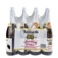 Martinelli's Sparkling Cider, Apple, 4/25.4oz