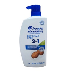 Head & Shoulders 2 in 1 Dandruff Shampoo and Conditioner Dry Scalp Care, 28.2 oz