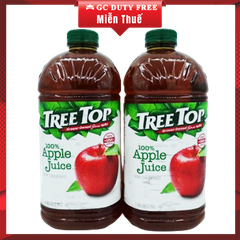 Nước ép táo nguyên chất Tree Top 100% Apple Juice, 1 Gallon, 2 ct ( lốc 2 chai)