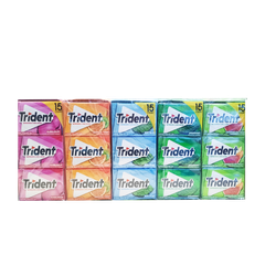 Trident Sugar Free Gum, Watermelon Twist 15pack/14 stick