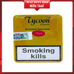 Tycoon Mini Cigar Tin Box 20's - Cherry