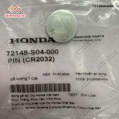 PIN(CR2032) Pin Chìa Khoá Điều Khiển Remote SH, Vision, Air Blade, Lead, SH Mode, PCX