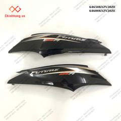 Bộ ốp sườn trái,phải *NHB25*-BỘ NHỰA Future 125-2011- màu đen