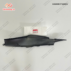 Bộ ốp sườn phải *NHB55*-BỘ NHỰA WAVE BLADE SỐ TRẮNG ĐEN THƯỜNG