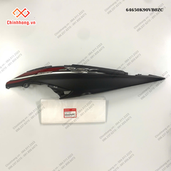 Bộ ốp sườn trái *R340C*-BỘ NHỰA K90 WAVE RSX 110 2018 màu Đỏ