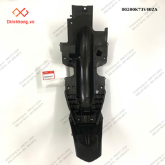 Bộ chắn bùn sau *NH1*-Bộ nhựa Future 125-2019 màu trắng