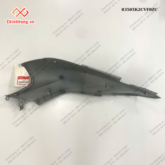 Bộ ốp sườn phải *NHC60P*-BỘ NHỰA Vision 2023 phiên bản thể thao,Màu Xám Xi Măng Đen