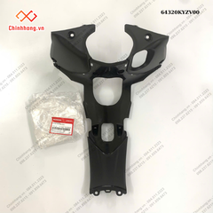 Ốp trên ống chính trên-BỘ NHỰA Future 125-2011- màu đen