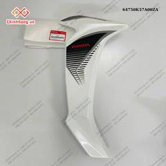 Bộ cánh yếm phải *NHB55*-BỘ NHỰA WAVE BLADE SỐ TRẮNG ĐEN THƯỜNG