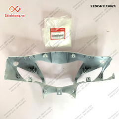 BỘ NHỰA WAVE Alpha 100- 2013 Màu Trắng-Nắp trước tay lái*NHB55P*