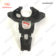 Ốp trên ống chính trên-BỘ NHỰA Future 125-2011- màu đen