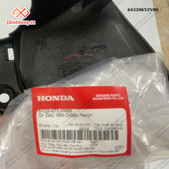 Ốp trên ống chính trên-BỘ NHỰA Future 125-2011- màu đen