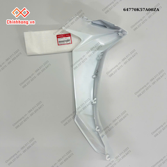 Bộ cánh yếm trái *NHB55*-BỘ NHỰA WAVE BLADE SỐ TRẮNG ĐEN THƯỜNG