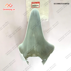 BỘ NHỰA WAVE Alpha 100- 2013 Màu Trắng-Chắn bùn A trước*NHB55P*