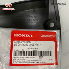 Bộ ốp trước dưới *NH1*-Bộ nhựa Future 125-2019 màu trắng