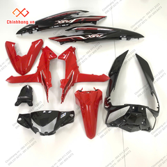 BỘ NHỰA BÓNG-BỘ NHỰA WAVE 110 RSX 2023 ĐỎ ĐEN