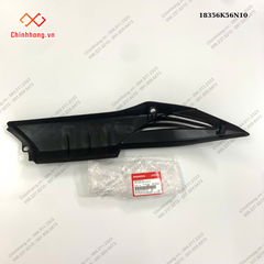 Tấm chắn nhiệt ống xả-BỘ NHỰA WINNER THƯỜNG V1 MÀU TRẮNG