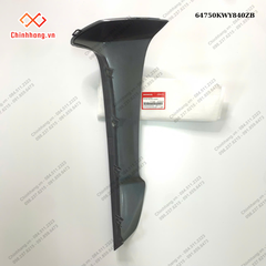 Bộ cánh yếm phải *NHA69P*-BỘ NHỰA WAVE S 100 2008 MÀU ĐEN