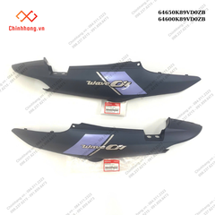 Bộ ốp sườn trái,phải *PB434M*-BỘ NHỰA WAVE 110-2024 XANH TÍM CỔ ĐIỂN