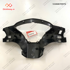 Nắp sau tay lái-BỘ NHỰA FUTURE Neo 125-2005- màu đỏ đậm