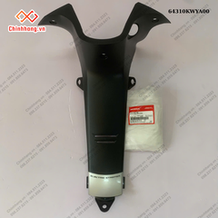 BỘ NHỰA WAVE Alpha 100- 2013 Màu Trắng-Bộ ốp ống yếm chính