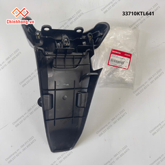 Bộ chóa đèn & chắn bùn sau-Bộ nhựa Wave Alpha 2016 xanh nhạt