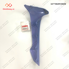 Bộ cánh yếm trái *PB408P*-BỘ NHỰA WAVE 110-2024 XANH TÍM CỔ ĐIỂN