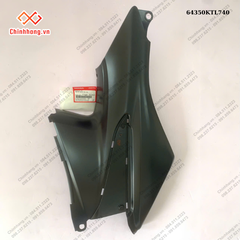 BỘ NHỰA WAVE Alpha 100- 2013 Màu Trắng-Tấm ốp trung tâm phải