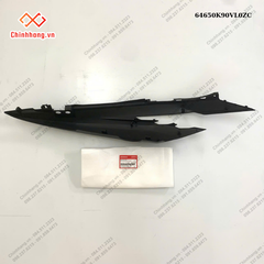 Bộ ốp sườn trái *NHA76M*-BỘ NHỰA WAVE 110 RSX 2023 ĐỎ ĐEN ĐĨA