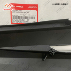 Bộ ốp sườn trái *NHA76M*-BỘ NHỰA WAVE 110 RSX 2023 ĐỎ ĐEN ĐĨA