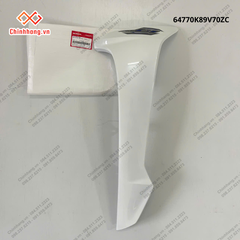 Bộ ốp cánh yếm trái *NHB55*-Bộ nhựa Wave Alpha 110cc năm 2023 Trắng bạc