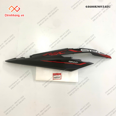 Bộ ốp sườn phải *NHA76M*-BỘ NHỰA WAVE 110 RSX 2023 ĐỎ ĐEN ĐĨA