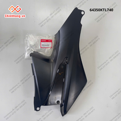 Tấm ốp trung tâm phải-Bộ nhựa Wave Alpha 2016 xanh nhạt