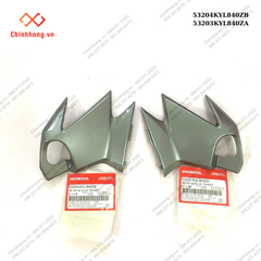 CẶP NẮP TRÊN TAY LÁI-BỘ NHỰA FUTURE X 2010 MÀU XÁM