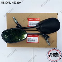 Bộ Gương Chiếu Hậu Xe Wave Alpha 100 Phanh Cơ (2013-2015)