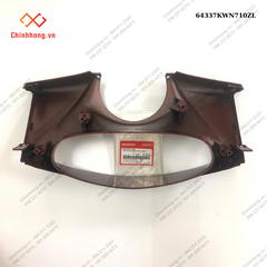 Tấm ốp sau đồng hồ *R-350C*-BỘ NHỰA PCX-2012- màu NÂU ĐEN