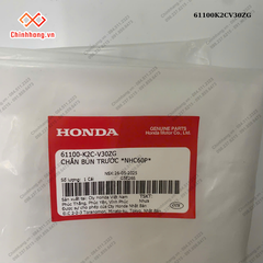 Chắn bùn trước *NHC60P*-BỘ NHỰA Vision 2023 phiên bản thể thao,Màu Xám Xi Măng Đen