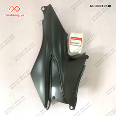 BỘ NHỰA WAVE Alpha 100- 2013 Màu Trắng-Tấm ốp trung tâm trái