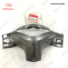 Nắp sau tay lái *NHA62M*-BỘ NHỰA Future 125-2011-màu đen