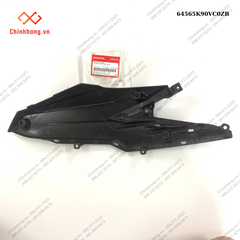 Ốp dưới sườn trái *NH1*-BỘ NHỰA WAVE 110 RSX 2023 ĐỎ ĐEN