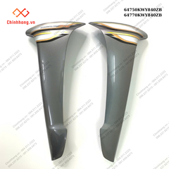 Bộ cánh yếm phải,trái-NỘ WAVE S 100 2008 MÀU ĐEN