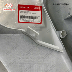 Bộ ốp ống yếm trái *NHB55P*-Bộ nhựa Future 125-2019 màu trắng