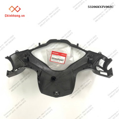 Nắp sau tay lái *NHA62M*-BỘ NHỰA Future 125-2011-màu đen