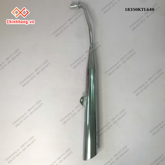 Ống xả HONDA WAVE RS100, S100, A100 "Không tai"