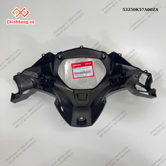 Bộ ốp nhựa sau tay lái *NH1*-BỘ NHỰA WAVE BLADE SỐ TRẮNG ĐEN THƯỜNG