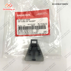 Nắp khẩn cấp *NHC60P*-BỘ NHỰA Vision 2023 phiên bản thể thao,Màu Xám Xi Măng Đen